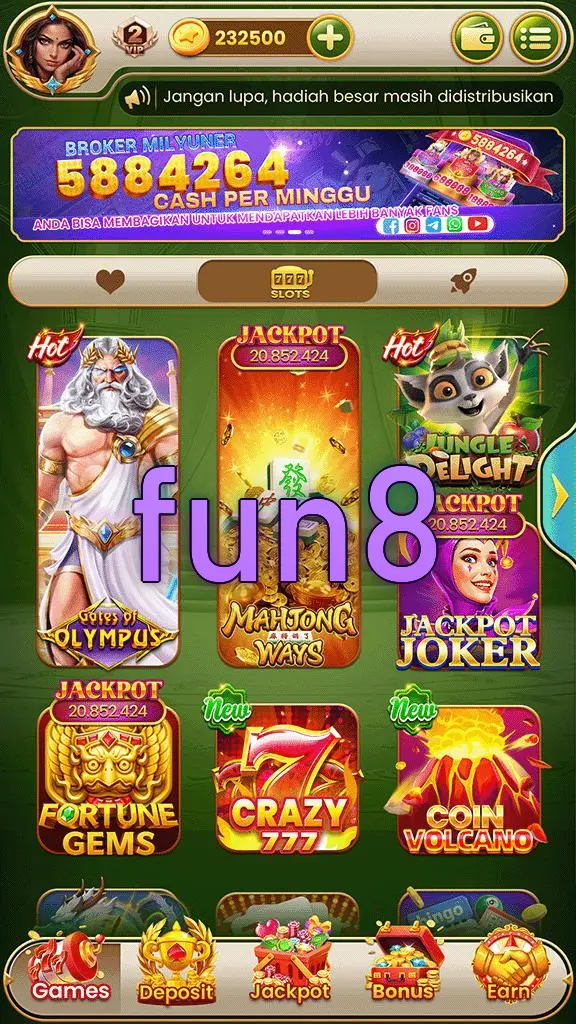 fun8 Tangkapan Layar Resmi APK